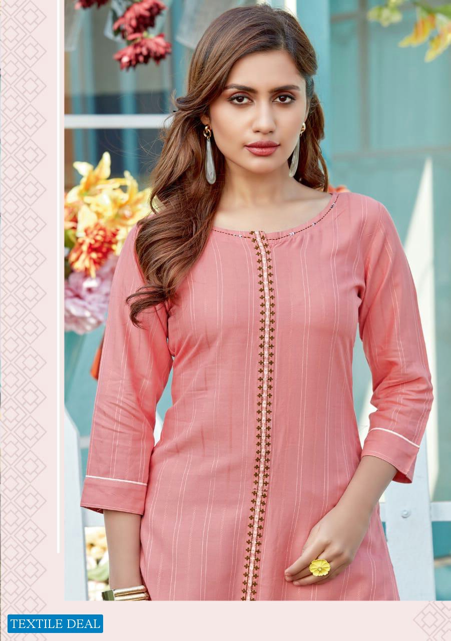 Wooglee Sparsh Vol-2 Wholesale Long Designer Long Kurtis With Pants