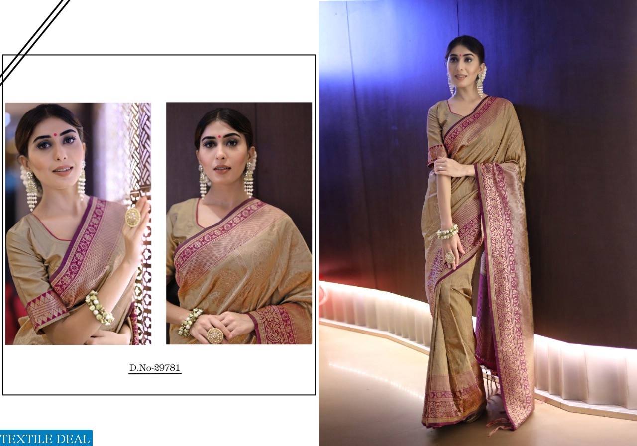 YNF LAUNCH SANGANERI SILK TRADITIONAL WEAR SILK SAREE WHOLESALE PRICE