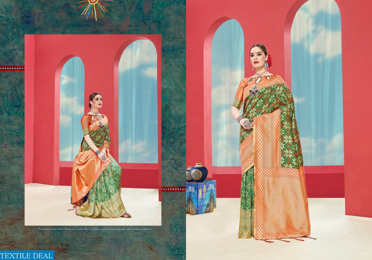 YNF PRESENT TITAN VOL 5 BANARASI SILK TRADITIONAL WEAR SAREE COLLECTION