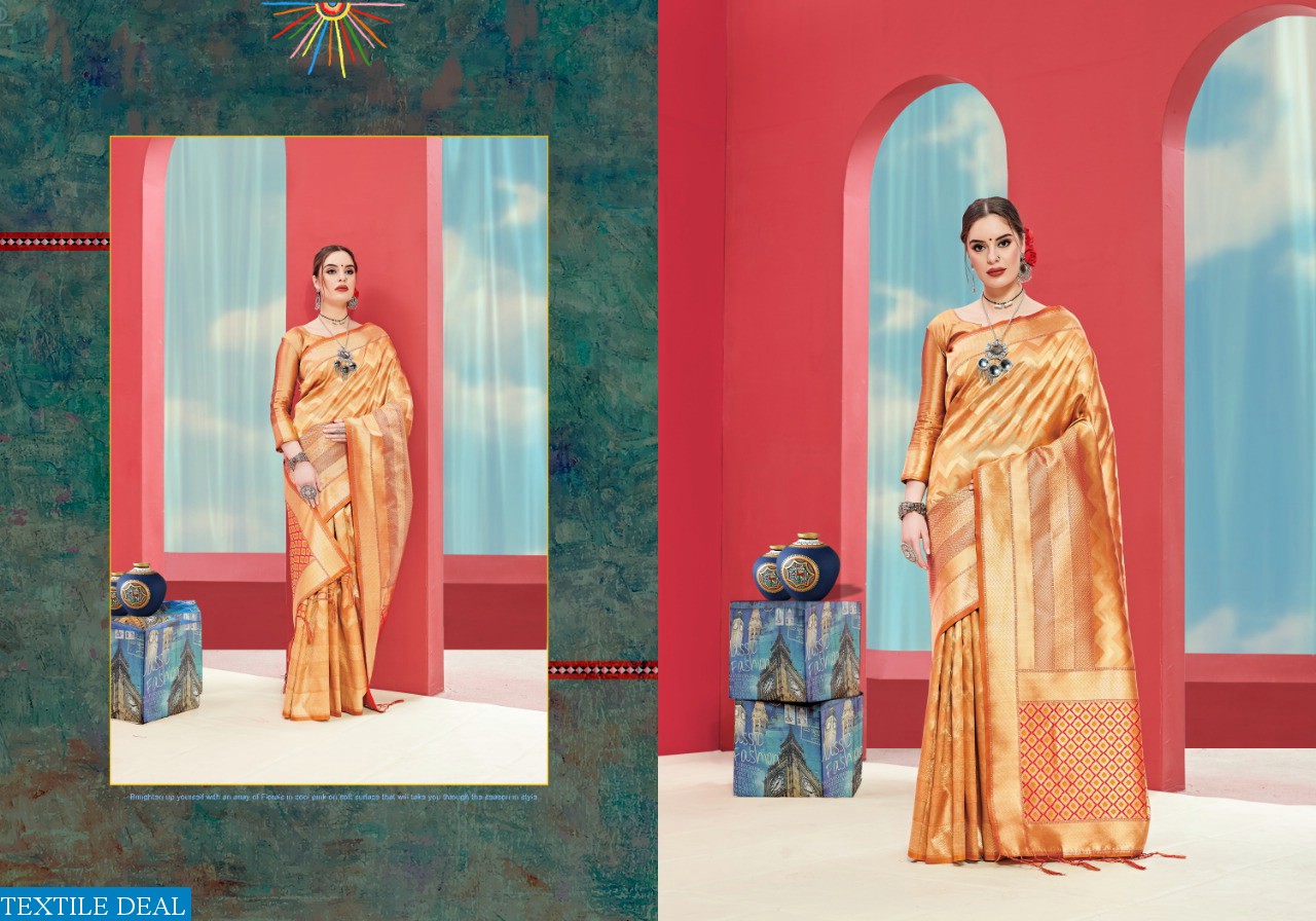 YNF PRESENT TITAN VOL 5 BANARASI SILK TRADITIONAL WEAR SAREE COLLECTION