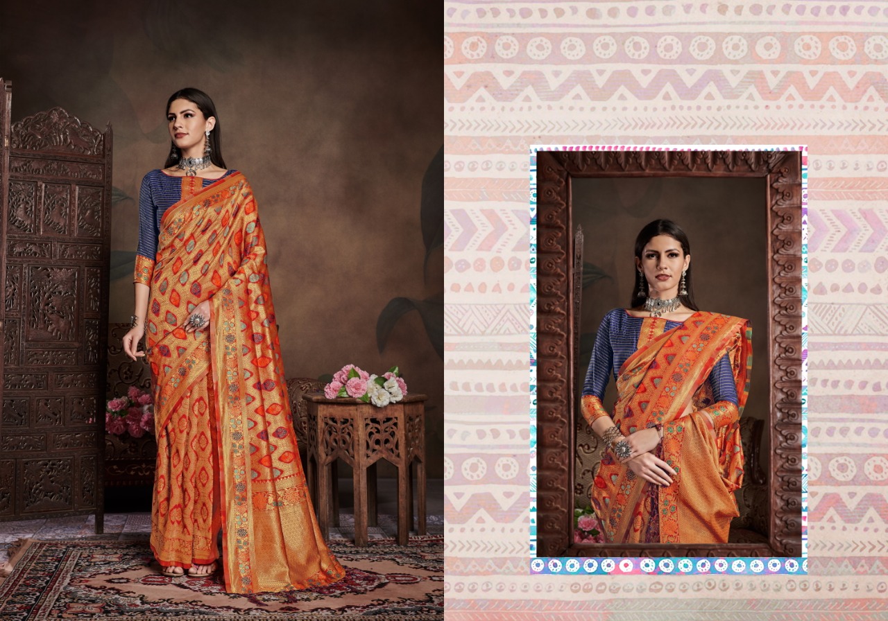 YNF PRESENT TITAN VOL 7 BANARASI SILK TRADITIONAL WEAR SAREE OUTFIT