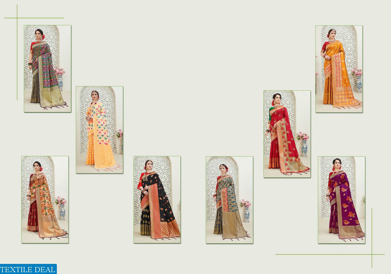 YNF PRESENT TITAN VOL 8 BANARASI SILK TRADITIONAL WEAR SAREE DEALER IN SURAT