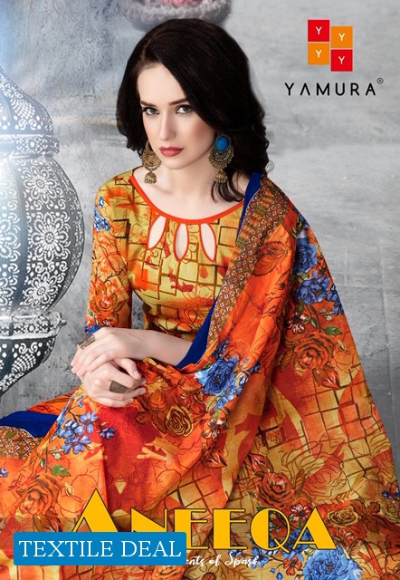 Yamura Aneeqa Karachi Special Wholesale printed Dress Material
