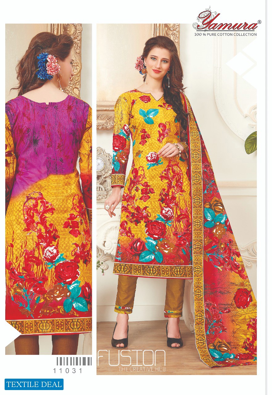 Yamura Aneeqa Vol-4 Wholesale Printed Dress Material