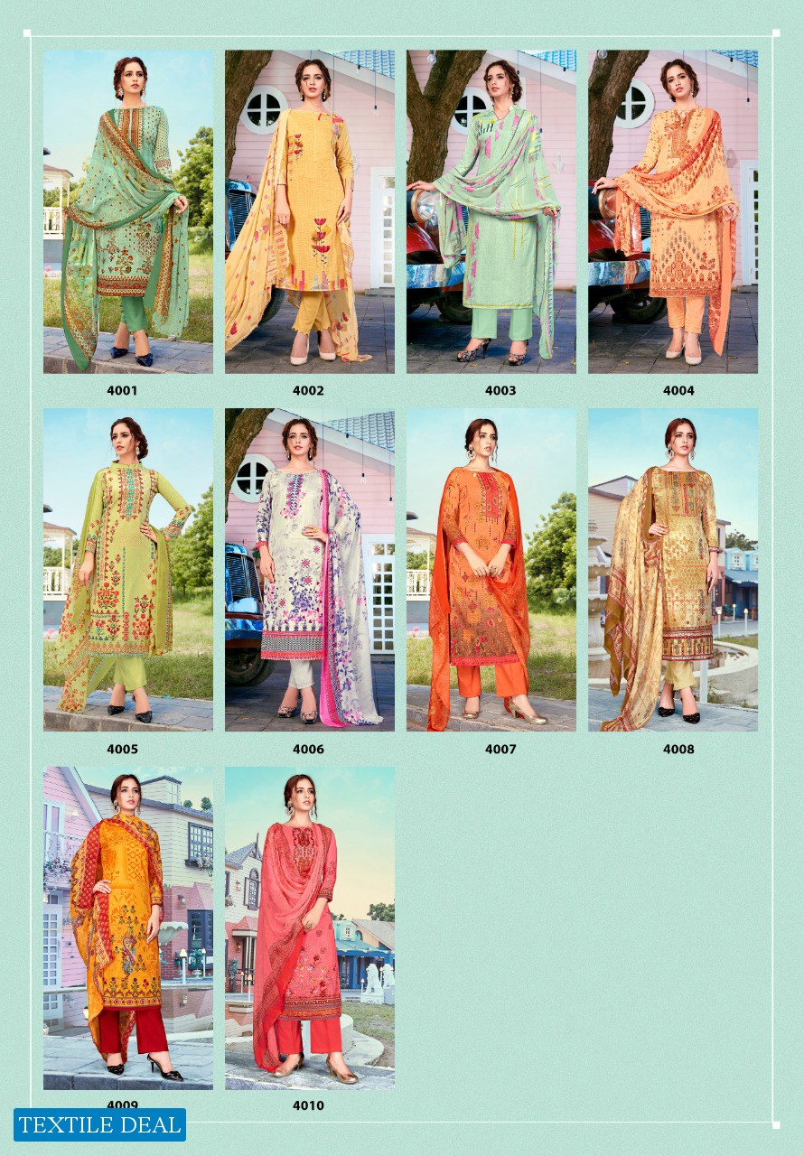 Yashika Riana Vol-4 Wholesale Pure Lawn Woman Dress Material