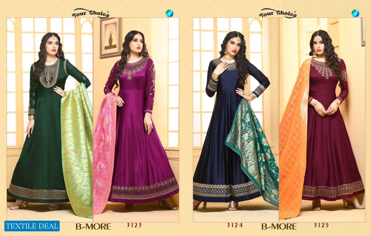 Your Choice B More Wholesale Anarkali Suits