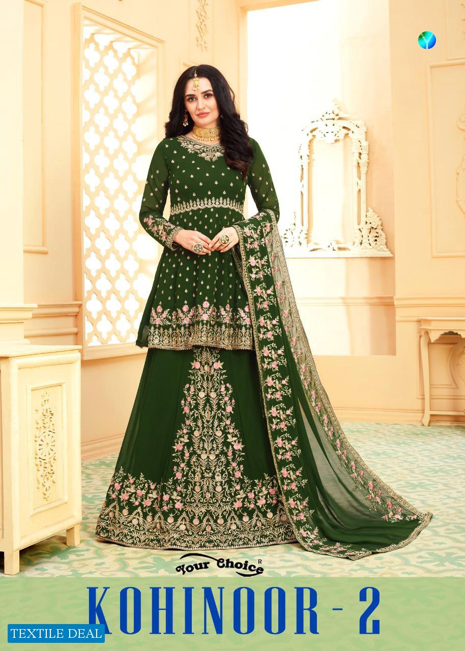 Your Choice Kohinoor Vol-2 Wholesale Designer Skirt Salwar Kameez