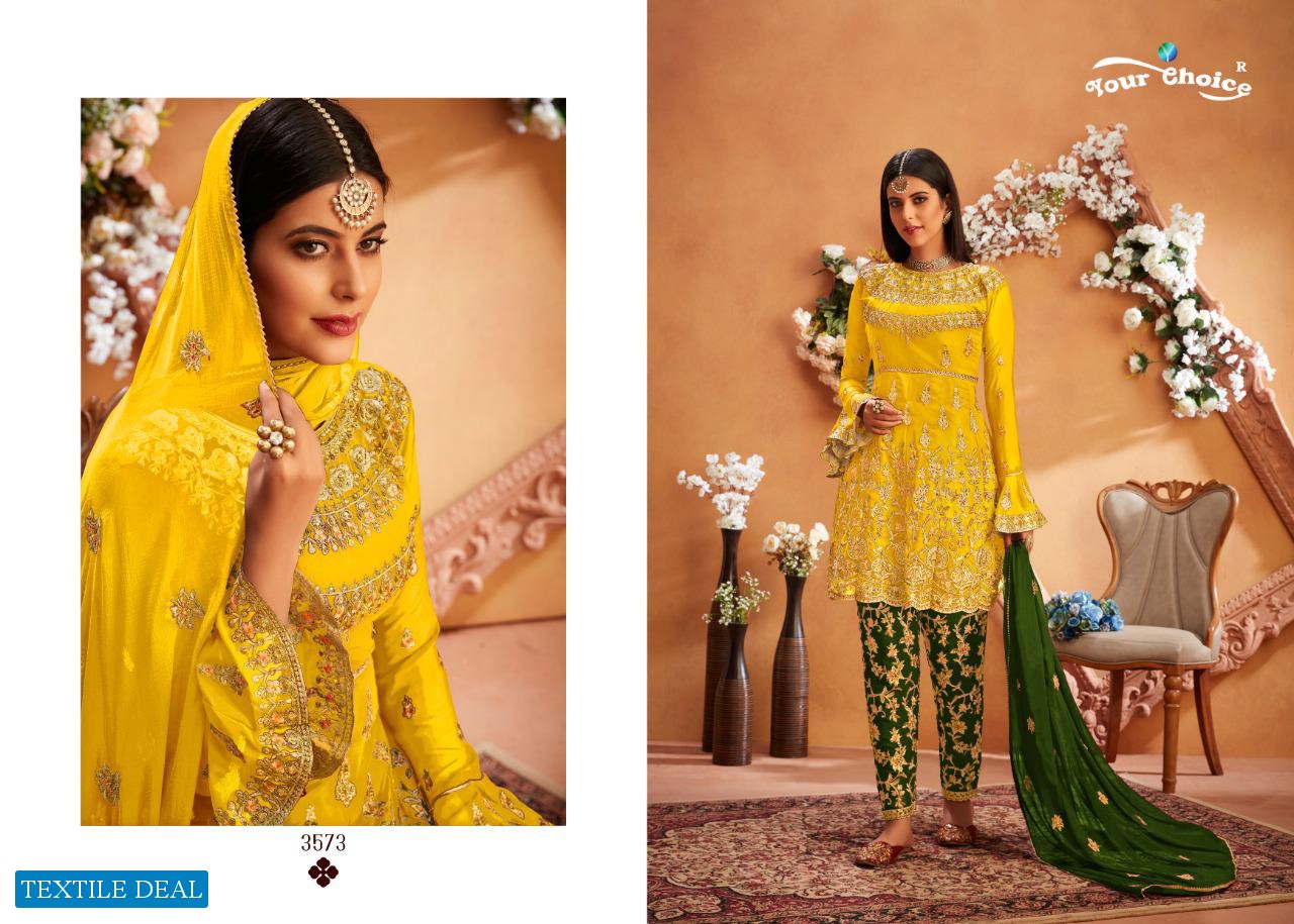 Your Choice Maria B Gold Wholesale Pakistani Concept Salwar Kameez