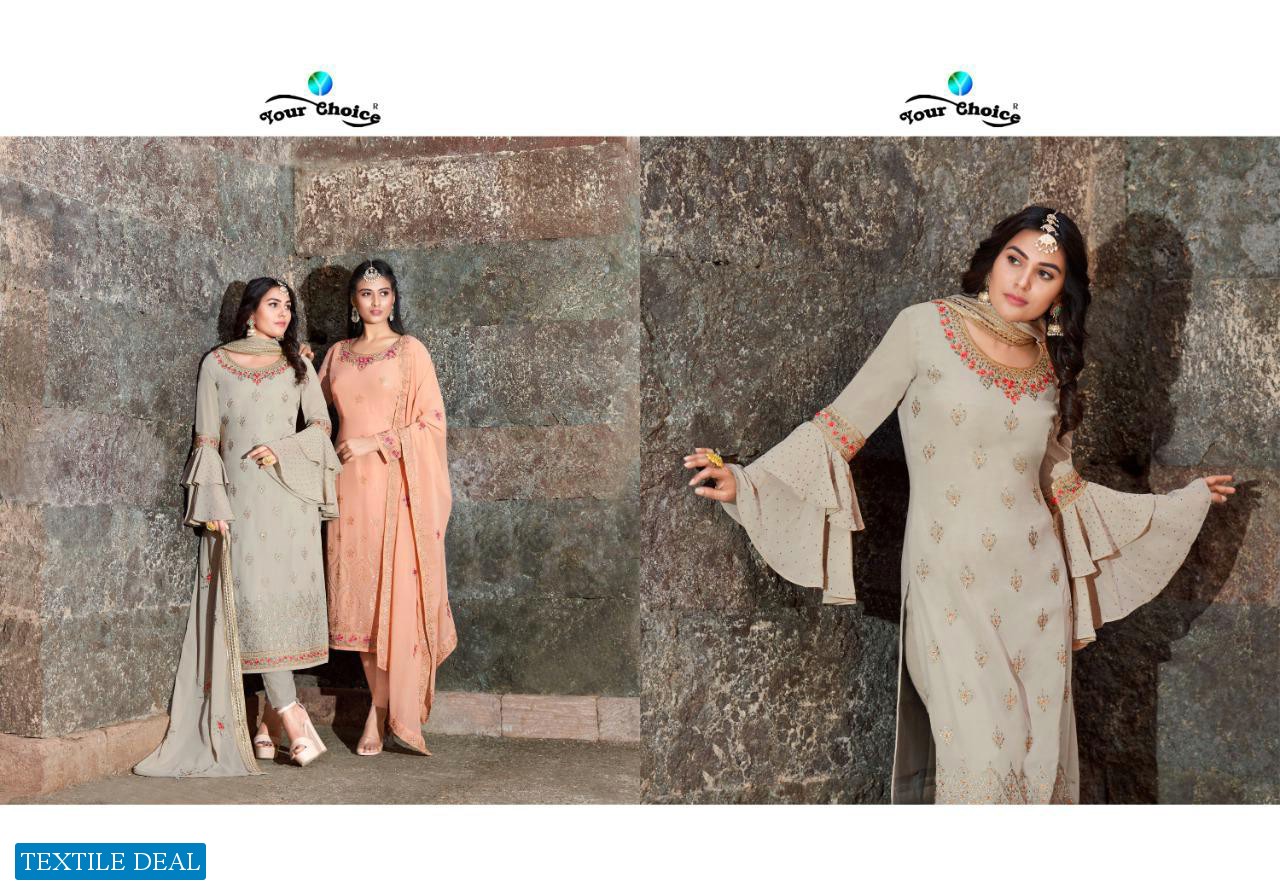 Your Choice Mirza Wholesale Straight Salwar Kameez