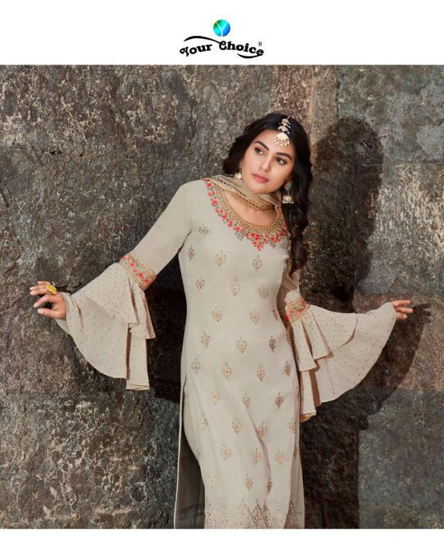 Your Choice Mirza Wholesale Straight Salwar Kameez