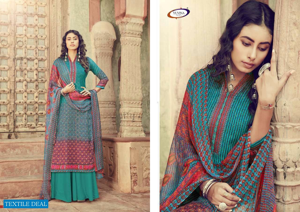 Yuvina Winter Glam Wholesale Pashmina Winter Dress Material