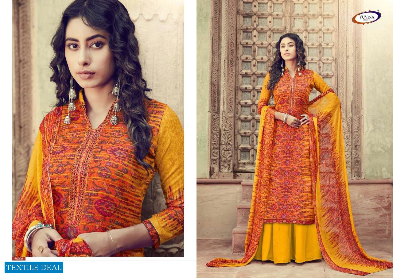 Yuvina Winter Glam Wholesale Pashmina Winter Dress Material