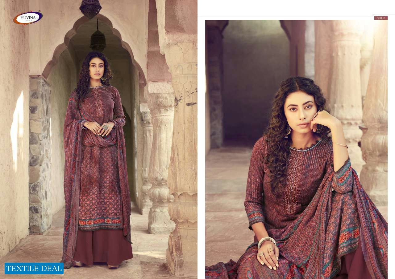 Yuvina Winter Glam Wholesale Pashmina Winter Dress Material