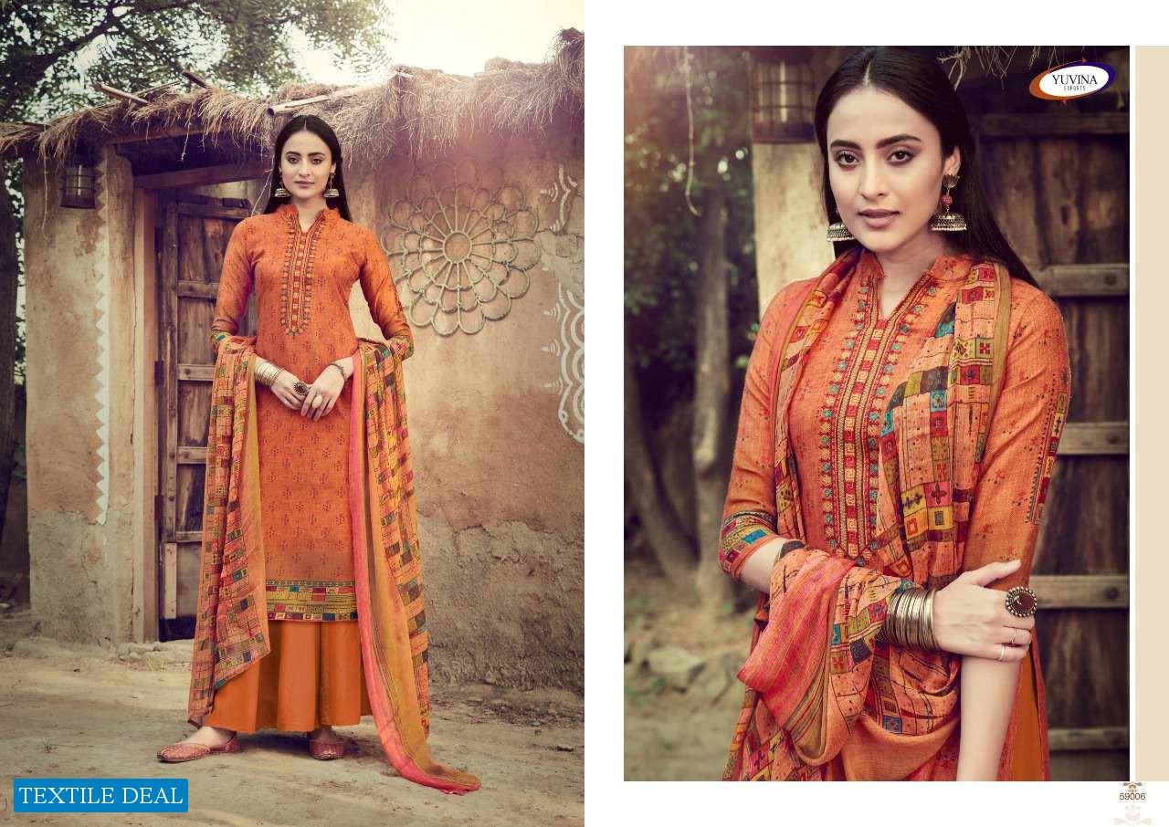 Yuvina Winter Sonet Wholesale Pashmina Winter Dress Material