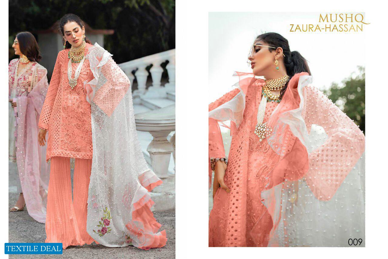 ZAURA HASSAN LAUNCH MUSHQ CAMBRIC COTTON PAKISTANI SALWAR KAMEEZ