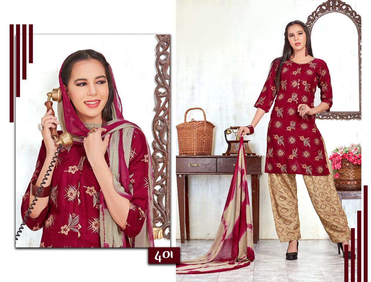 ZEEL BY TRENDY RAYON PRINT DAILY WEAR READYMADE SALWAR SUITS AT LOWEST RATE