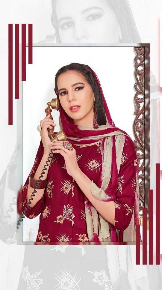 ZEEL BY TRENDY RAYON PRINT DAILY WEAR READYMADE SALWAR SUITS AT LOWEST RATE