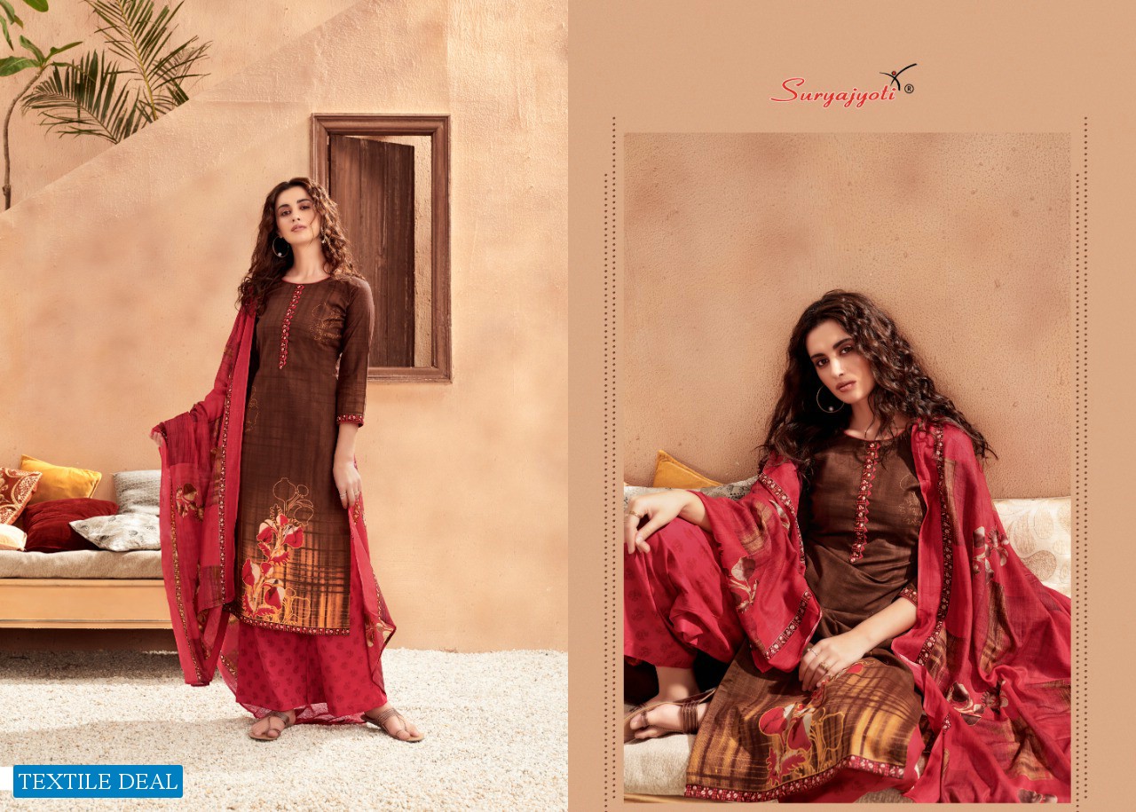 ZION COTTON VOL 9 BY SURYAJYOTI COTTON DRESS MATERIALS BUY FROM TEXTILEDEAL