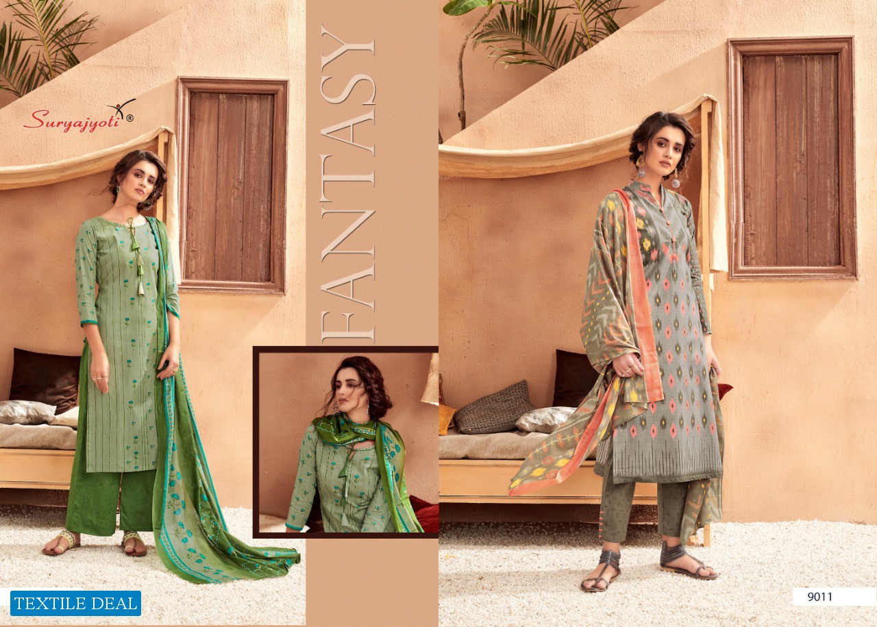 ZION COTTON VOL 9 BY SURYAJYOTI COTTON DRESS MATERIALS BUY FROM TEXTILEDEAL