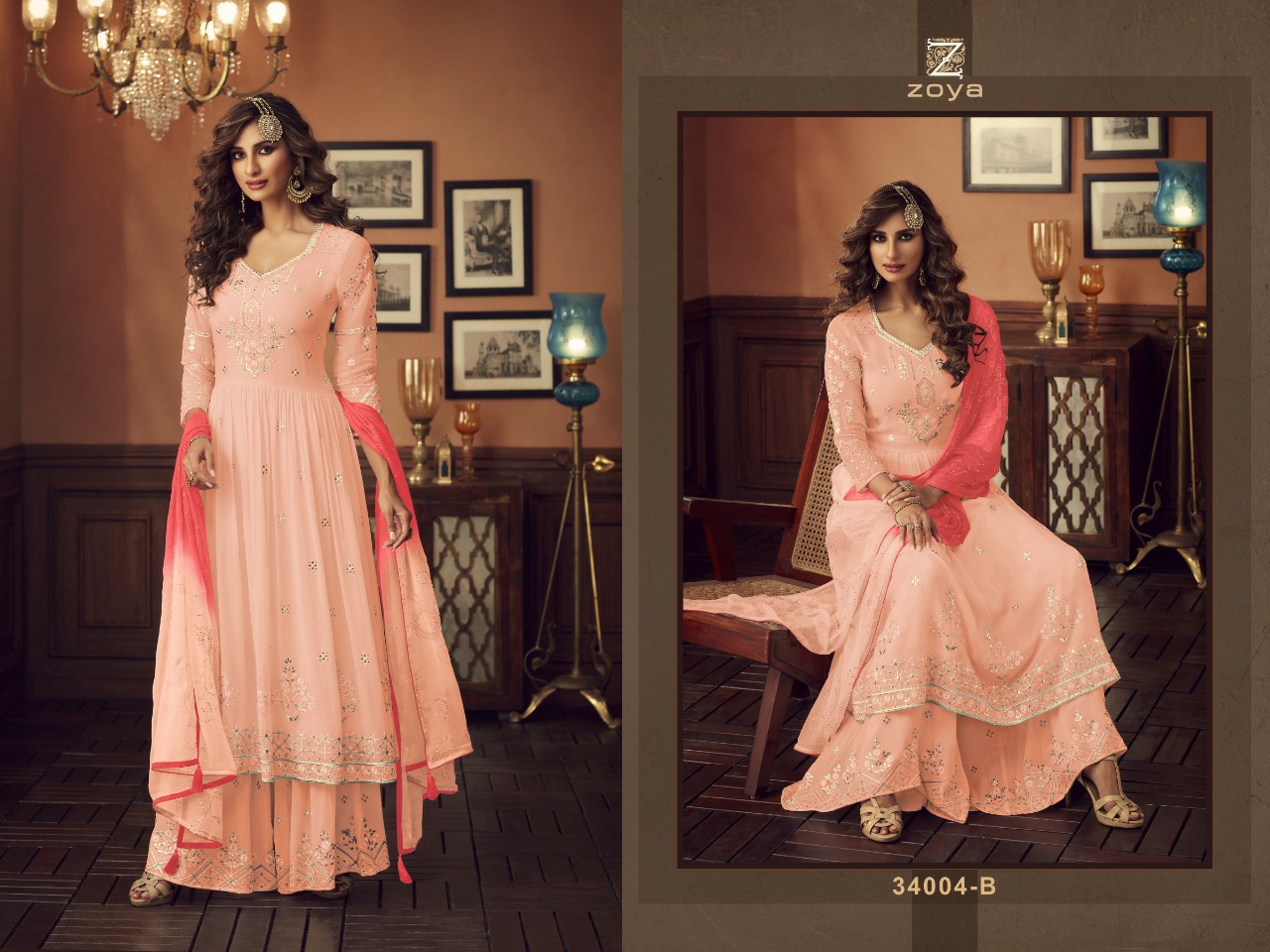 ZOYA 34004 SALWAR SUIT WHOLESALE IN INDIA