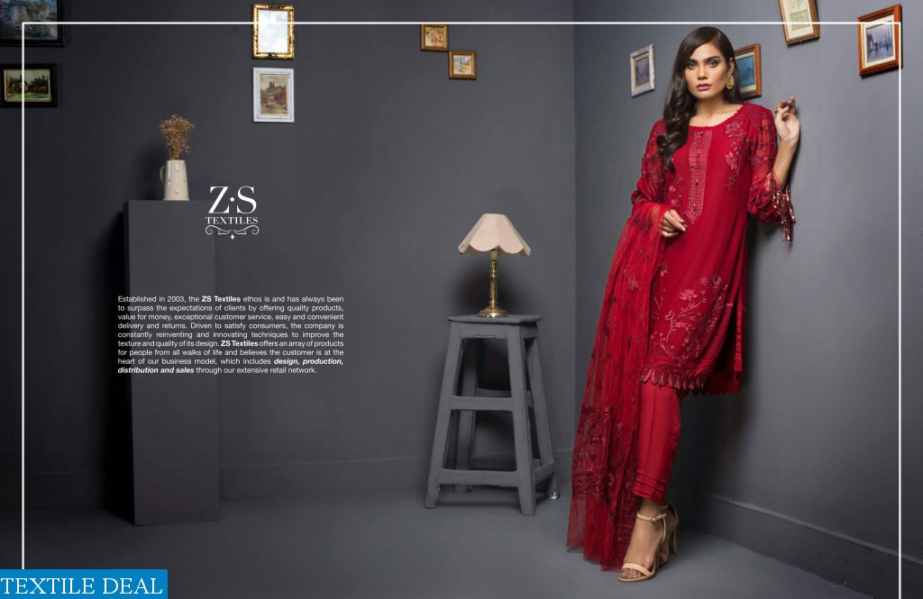 ZS Kalyan Chiffon embroidered Collection Wholesale Pakistani Dresses