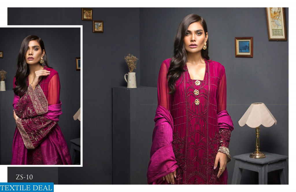 ZS Kalyan Chiffon embroidered Collection Wholesale Pakistani Dresses