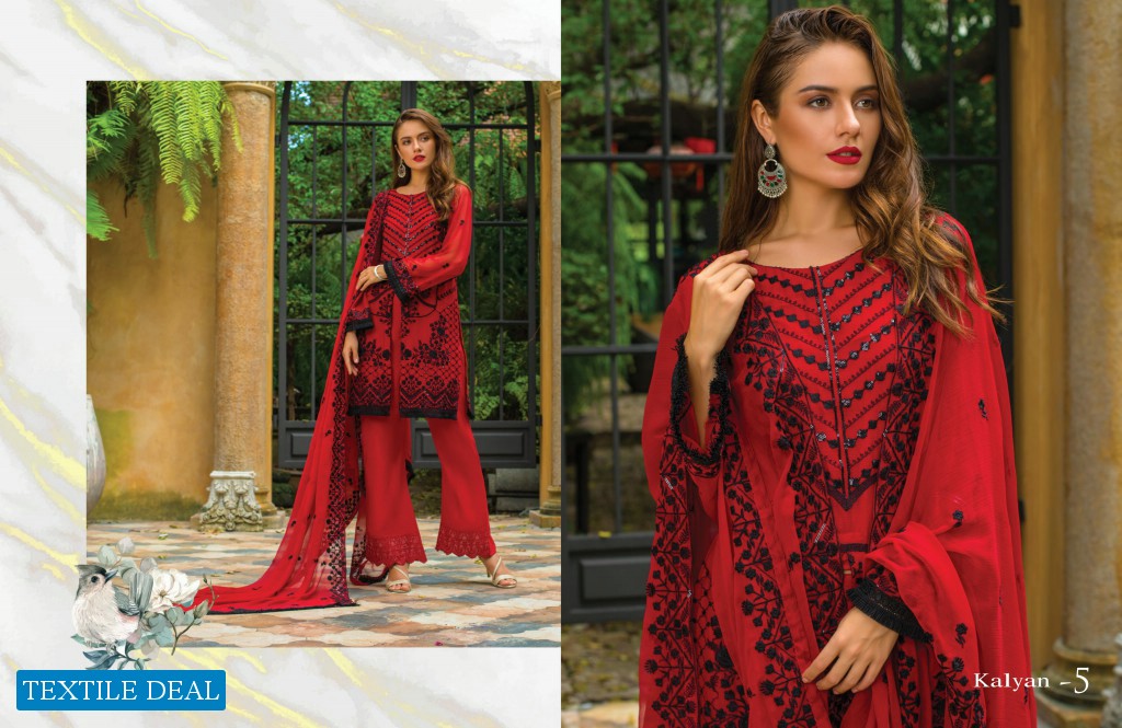 ZS Kalyan Embroidered Chiffon Collection Vol-1 2020 Wholesale Branded Pakistani Dresses