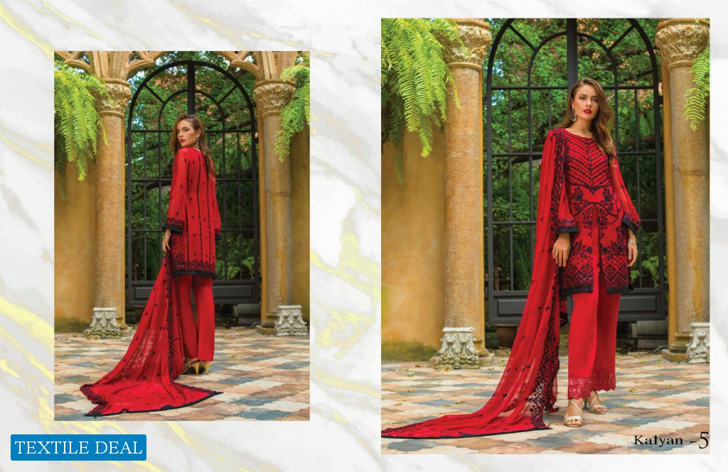 ZS Kalyan Embroidered Chiffon Collection Vol-1 2020 Wholesale Branded Pakistani Dresses