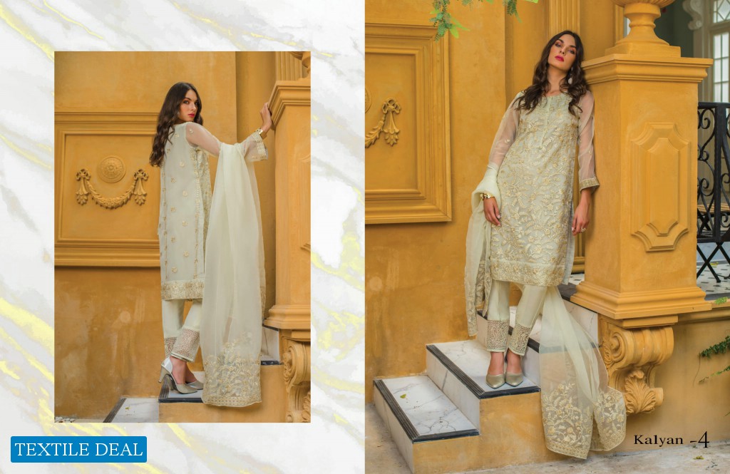 ZS Kalyan Embroidered Chiffon Collection Vol-1 2020 Wholesale Branded Pakistani Dresses