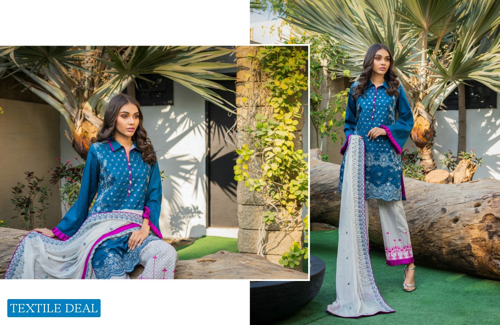 ZS Kalyan Lawn Embroidered Vol-1 2020 Wholesale Original Pakistani Dress Material
