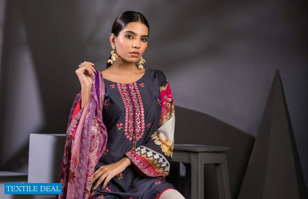 ZS Malkah Designer Collection Wholesale Pakistani Embroidered Collection