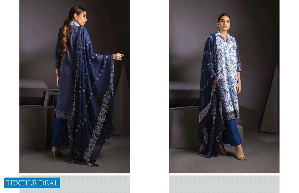 ZS Malkah Designer Collection Wholesale Pakistani Embroidered Collection