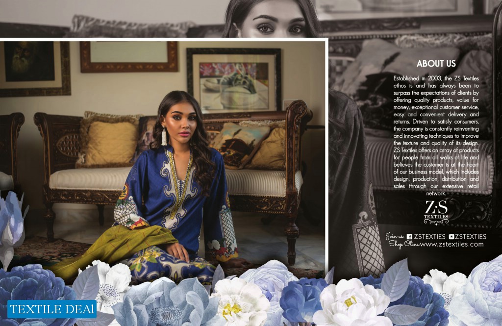 ZS Malkah Mid Summer Wholesale Shopping original Pakistani Dress