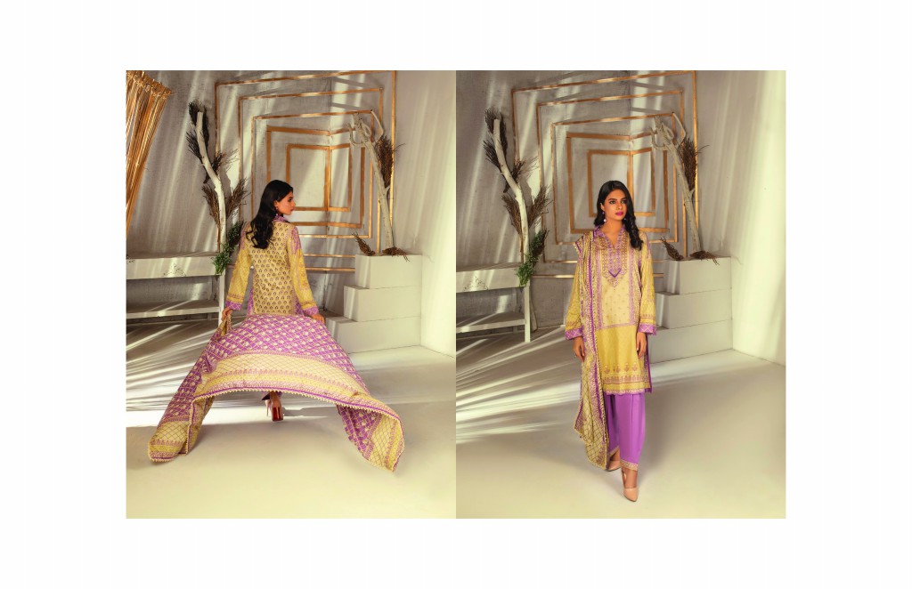 ZS RANGREZA PRINTED LAWN VOL 1 2020 ORIGINAL PAKISTANI SALWAR KAMEEZ