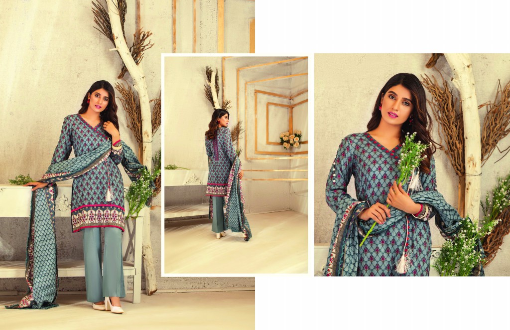 ZS RANGREZA PRINTED LAWN VOL 1 2020 ORIGINAL PAKISTANI SALWAR KAMEEZ