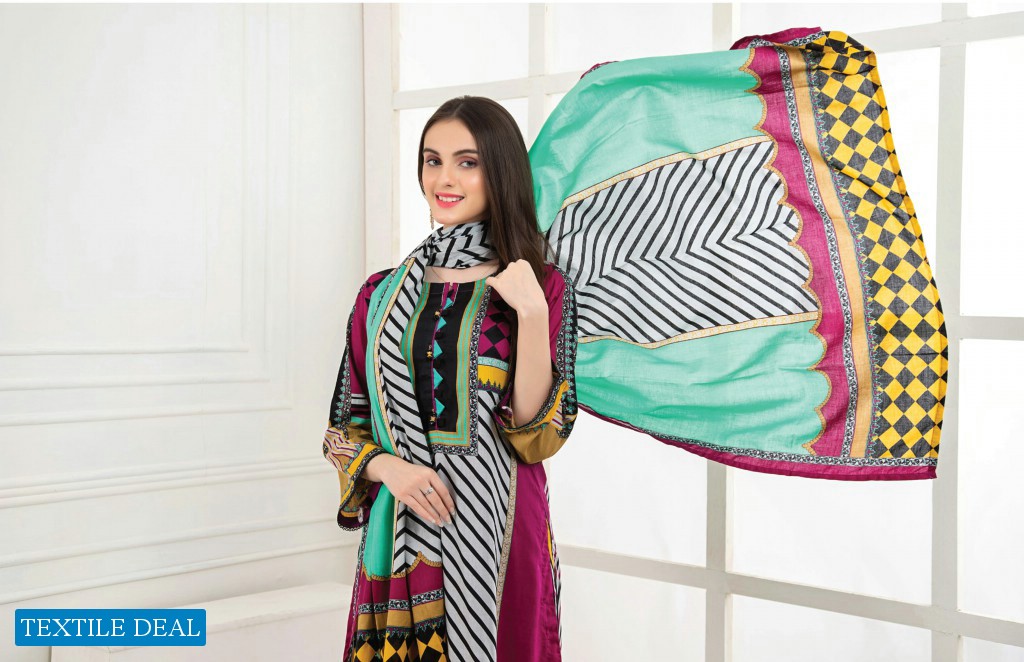 ZS Rang Reza Lawn vol-1 2021 Wholesale Pakistani Dress