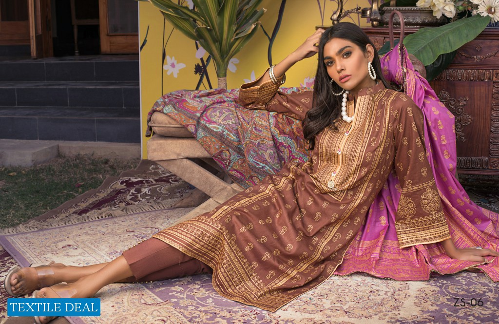 ZS Rangreza Banarasi Vol-1 Wholesale Shopping original Pakistani Branded Salwar Kameez