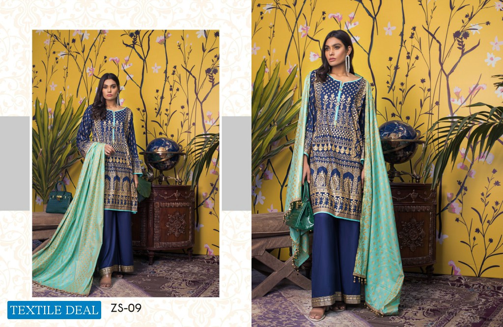 ZS Rangreza Banarasi Vol-1 Wholesale Shopping original Pakistani Branded Salwar Kameez