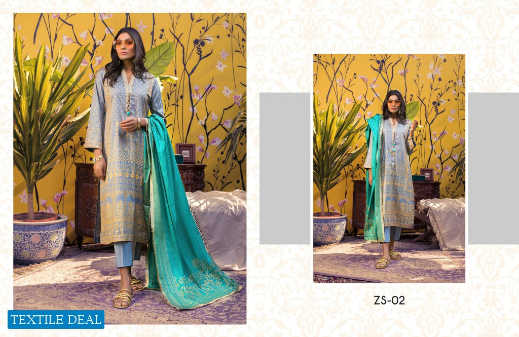 ZS Rangreza Banarasi Vol-1 Wholesale Shopping original Pakistani Branded Salwar Kameez