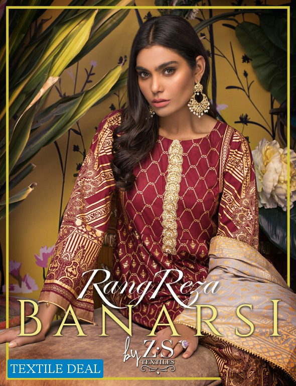 ZS Rangreza Banarasi Vol-1 Wholesale Shopping original Pakistani Branded Salwar Kameez