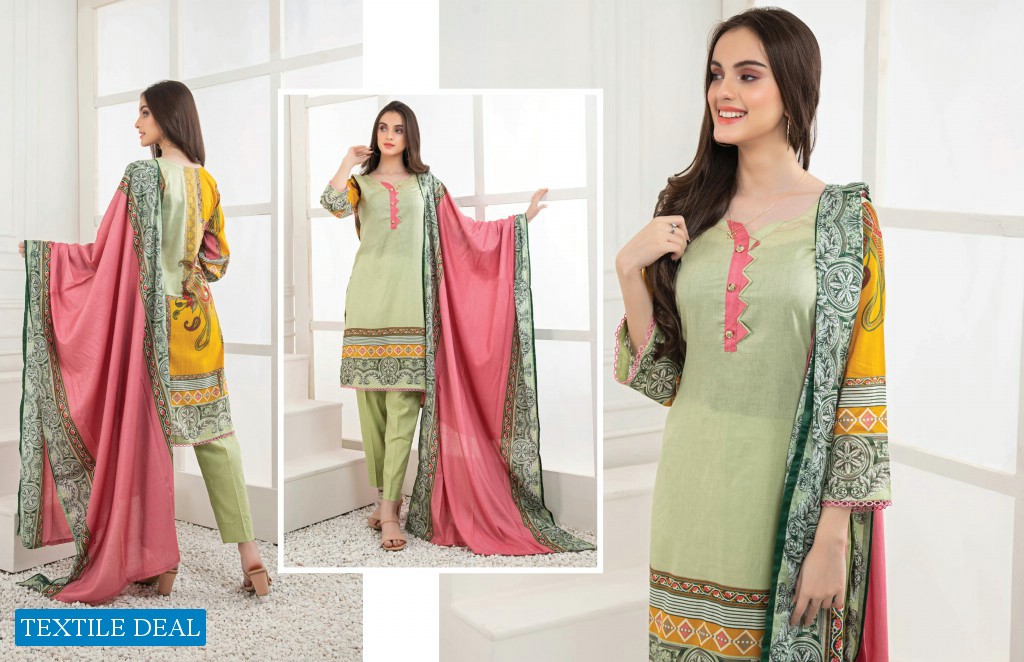 ZS Rangreza Lawn Vol-2 Wholesale Branded Pakistani Dress Material