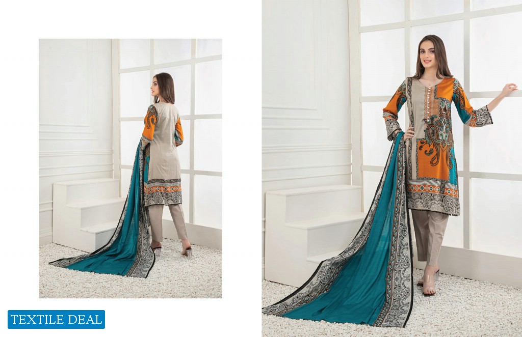 ZS Rangreza Lawn Vol-2 Wholesale Branded Pakistani Dress Material