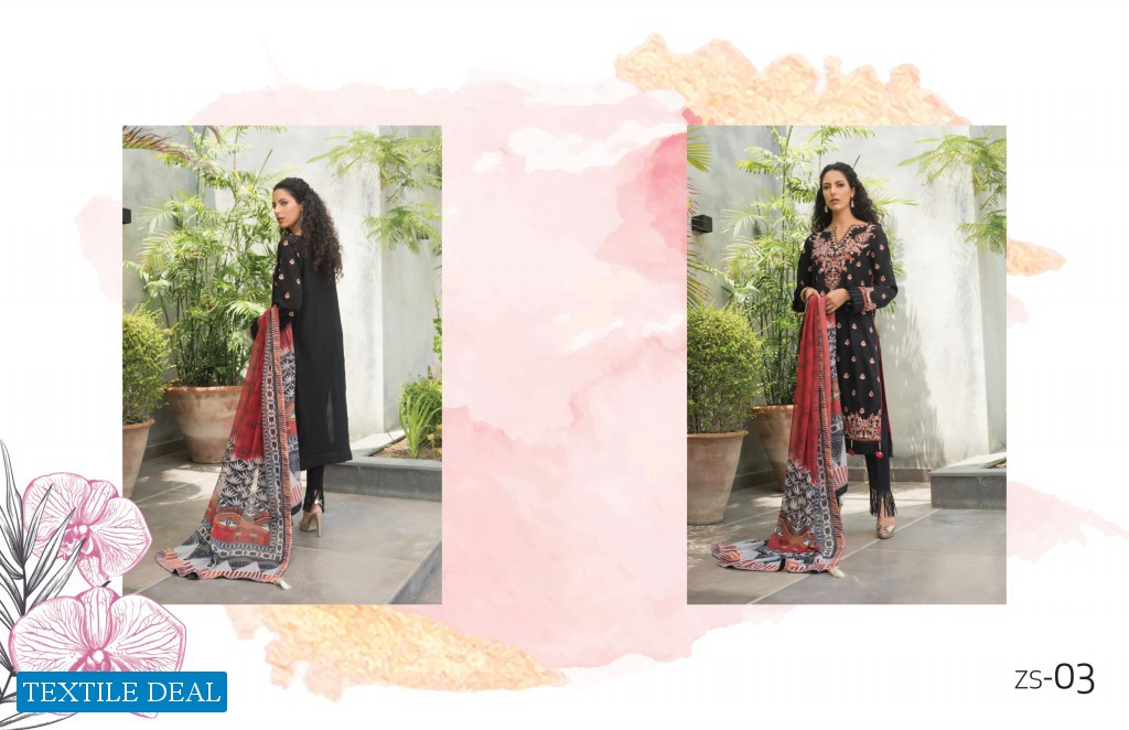 ZS Rangreza Mid Summer Vol-1 Wholesale Designer Pakistani Dress
