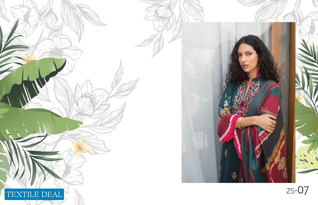 ZS Rangreza Mid Summer Vol-1 Wholesale Designer Pakistani Dress
