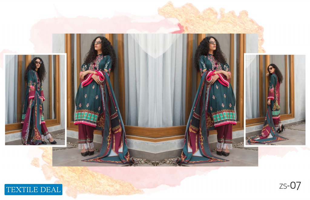 ZS Rangreza Mid Summer Vol-1 Wholesale Designer Pakistani Dress