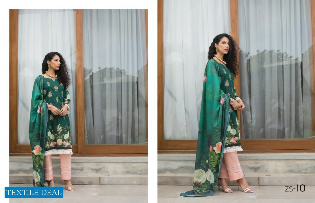 ZS Rangreza Mid Summer Vol-1 Wholesale Designer Pakistani Dress