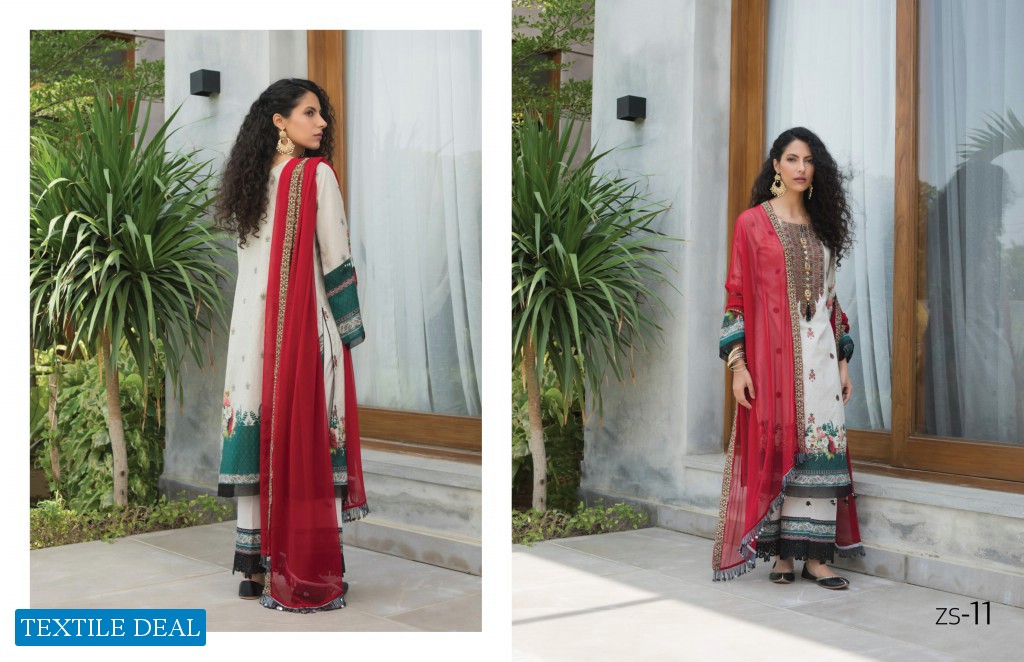ZS Rangreza Mid Summer Vol-1 Wholesale Designer Pakistani Dress