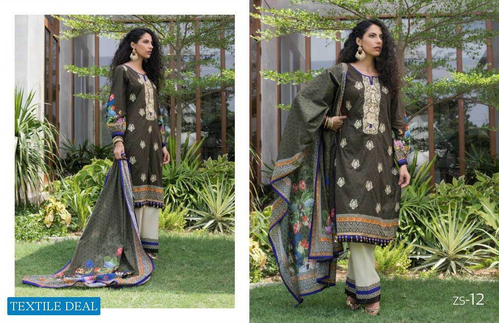ZS Rangreza Mid Summer Vol-1 Wholesale Designer Pakistani Dress