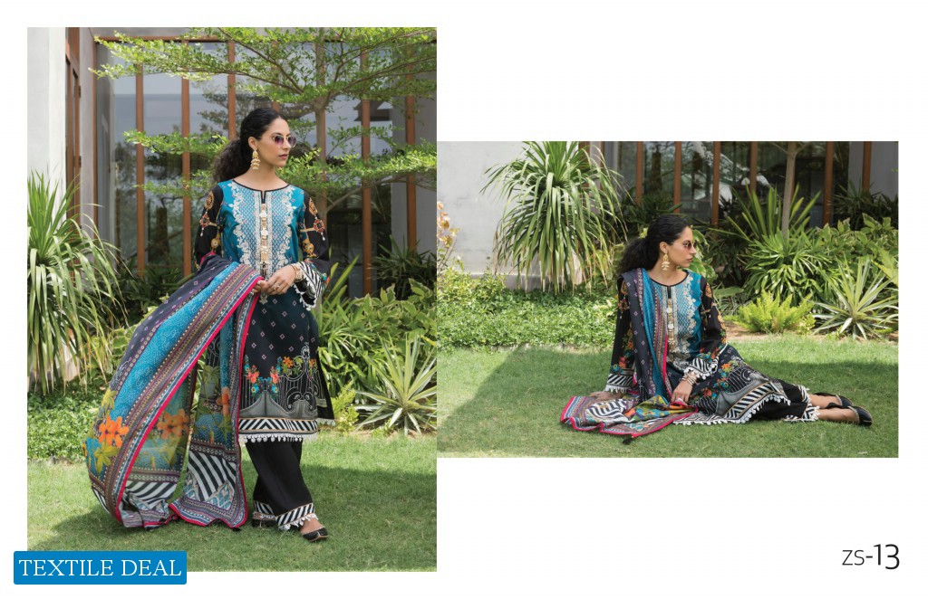 ZS Rangreza Mid Summer Vol-1 Wholesale Designer Pakistani Dress