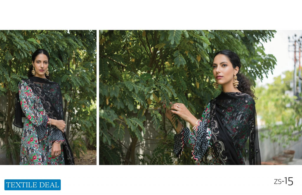 ZS Rangreza Mid Summer Vol-1 Wholesale Designer Pakistani Dress
